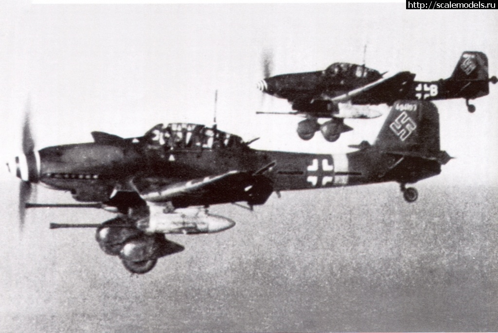 1616854407_Junkers-Ju-87G2-Stuka-Stab-SG2-WNr-494193-Stkz-SOFW-Rudel-over-Seregelyes-Hungary-Dec-1944-01.jpg : #1677623/ Ju-87 G-2 1/72 Academy-   