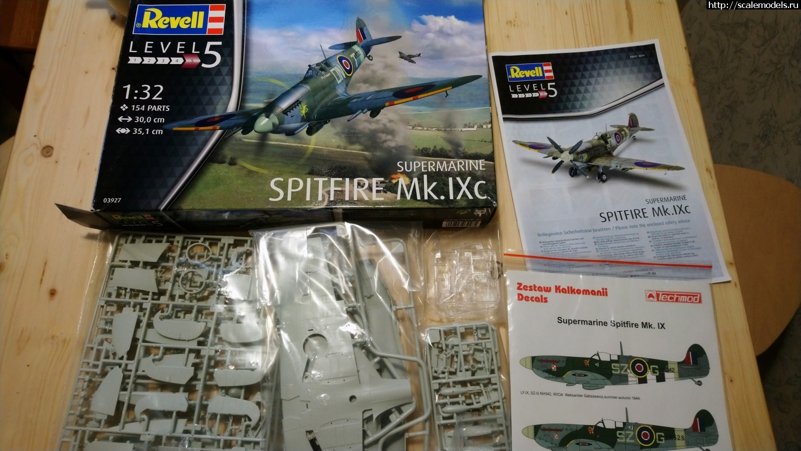 1618073059__20210410_184330.JPG : Spitfire Mk. IXc Revell 1/32   