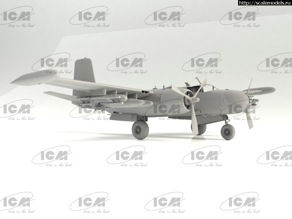 1618569682_48279_A-26K_R-3.jpg :  ICM 1/48 B-26K Counter Invader  