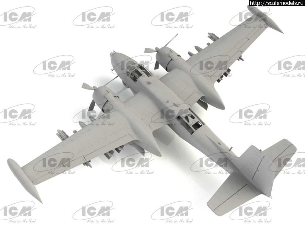 1618569683_48279_A-26K_R-4.jpg :  ICM 1/48 B-26K Counter Invader  