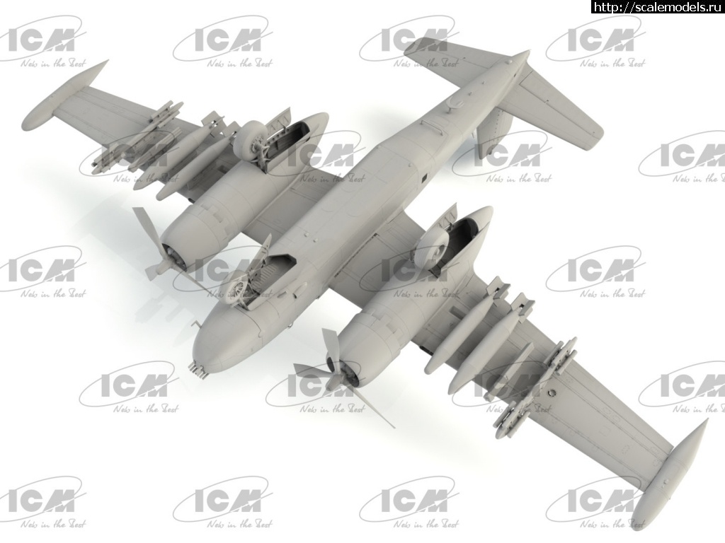 1618569684_48279_A-26K_R-5.jpg :  ICM 1/48 B-26K Counter Invader  