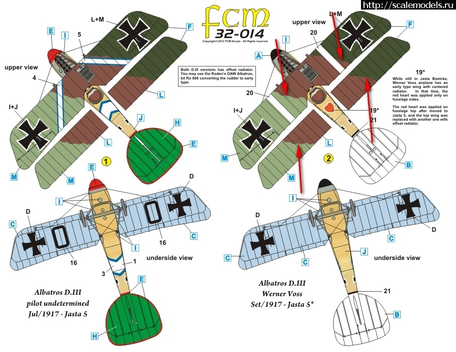 1619530751_1484933641_32-14-Instruction2_1.jpg : #1682973/ Albatros D III 1/48 Eduard. Werner Voss. .  