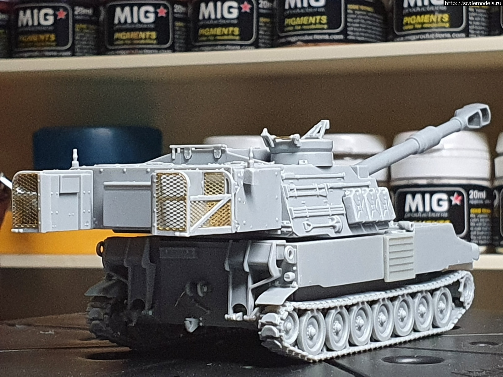 1620117895_20210504_030515.jpg : #1684213/ Riich Models 1/72 M109A6 Paladin. !  