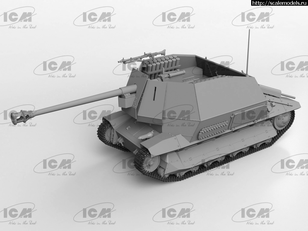 1620809574_35339_Marder_I_on_FCM_36_base.jpg : : ICM 1/35 Marder I   FCM 36  