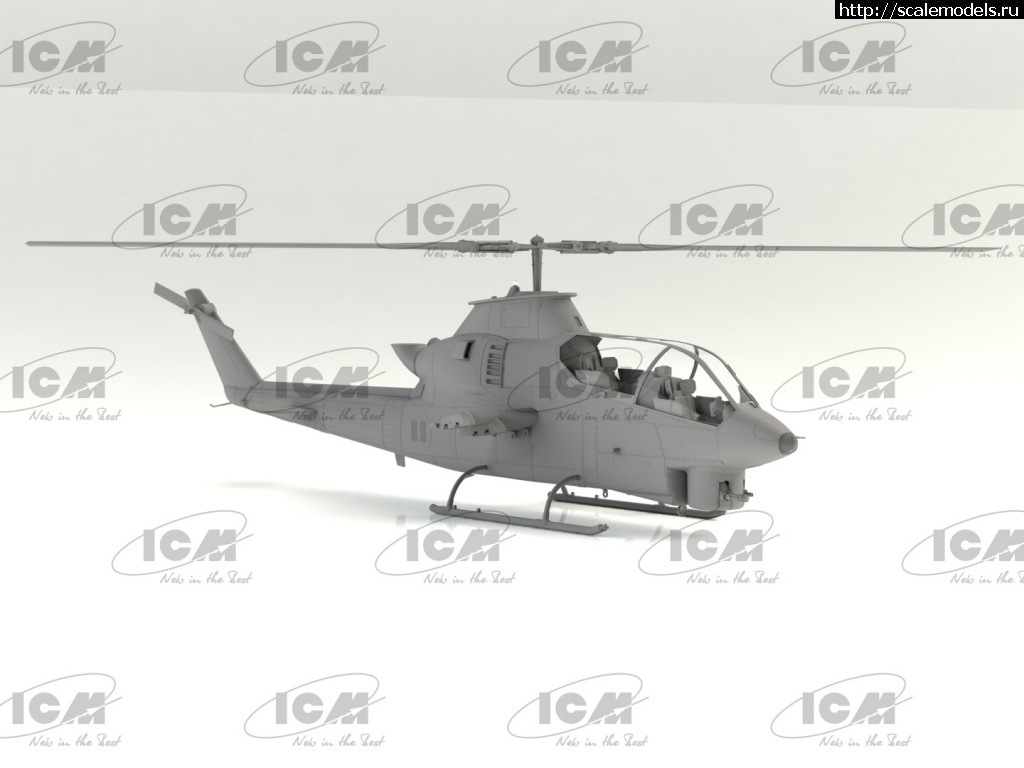 1621000607_32061_AH-1G_Late_ICM_render-1.jpg :  : ICM 1/32 AH-1G Cobra ( )  