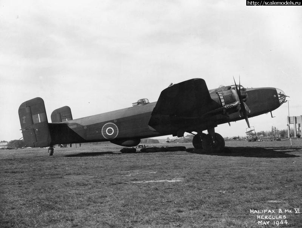 1622227347_Halifax-B-Mark-VI-LV838-of-the-Aeroplane-and-Armament-Experimental-Establishment-on-the-ground-at-Boscombe-Down-Wiltshire-.jpg : #1688099/ Revell 1/72 Handley Page Halifax B.Mk.III  