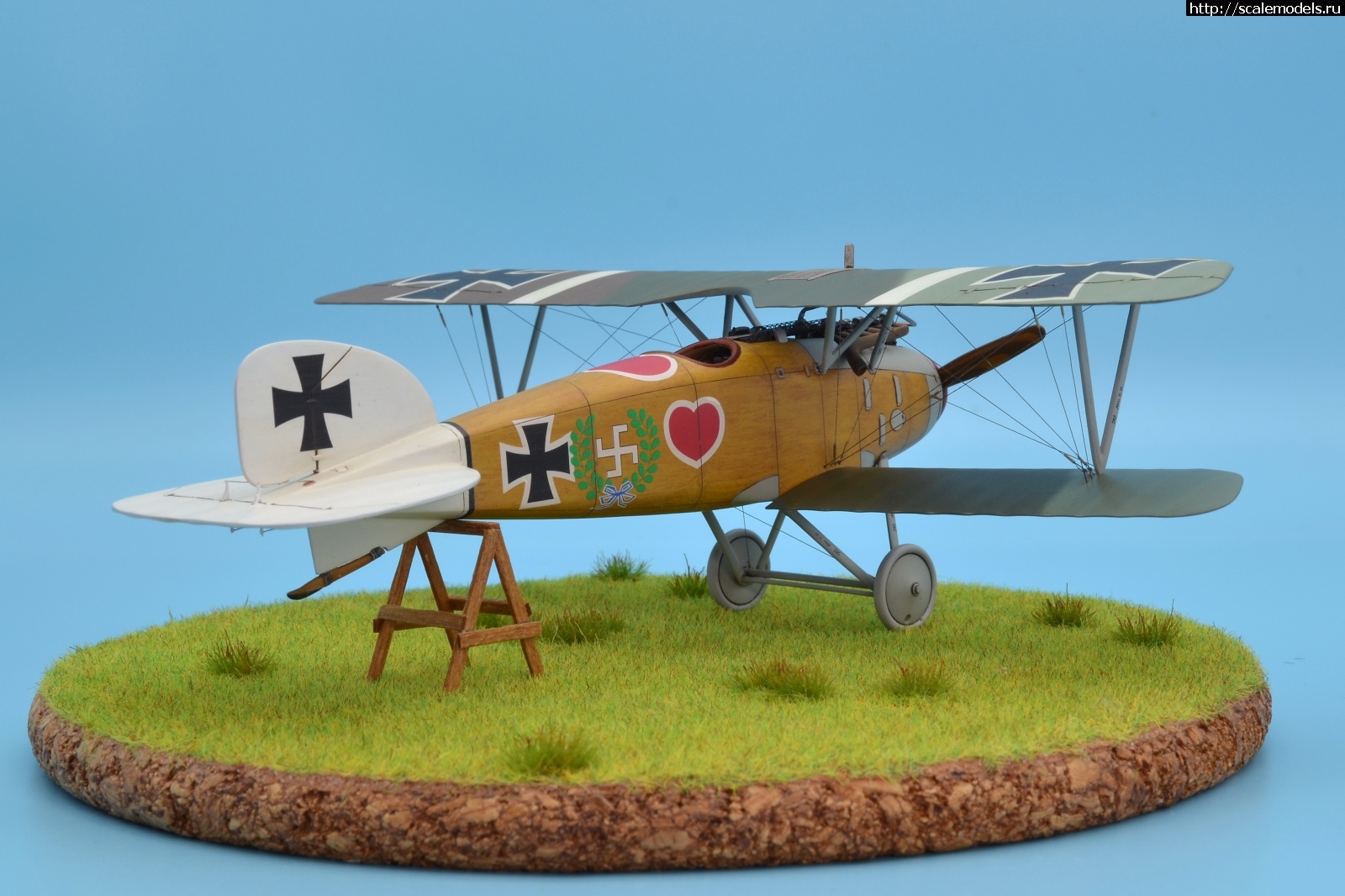 1622462587_104.JPG : #1688425/ Albatros D III 1/48 Eduard. Werner Voss. .  