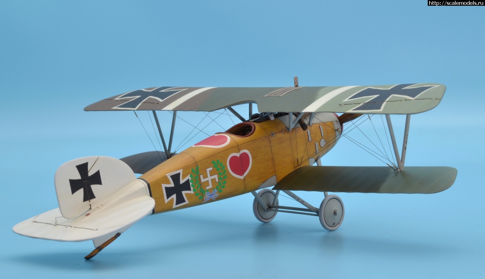 1622463655_131.JPG : #1688425/ Albatros D III 1/48 Eduard. Werner Voss. .  