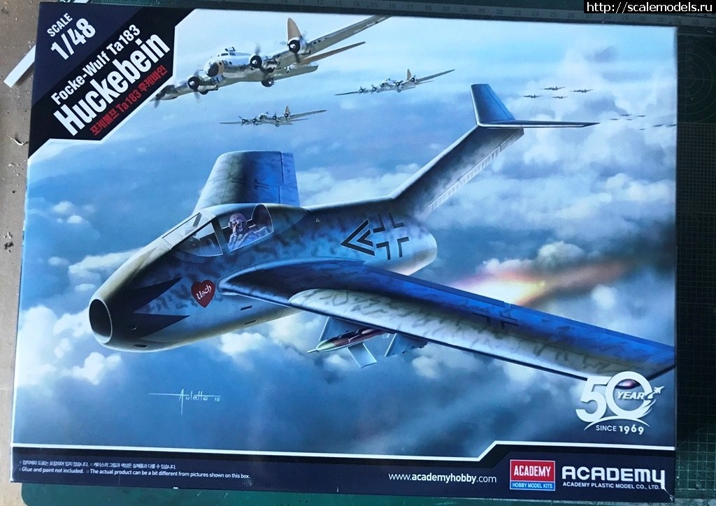 1622623537_1.jpg : Focke-Wulf Ta 183  1/48  Academy   