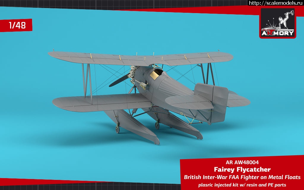 1622705811_192562697_2946172732320625_5084992197607524061_n.jpg :  Armory 1/48 Fairey Flycatcher(#14426) -   