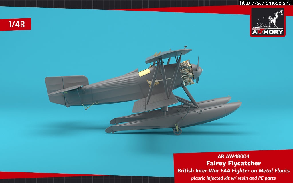 1622705812_194838703_2946172498987315_5498129019866357552_n.jpg :  Armory 1/48 Fairey Flycatcher(#14426) -   