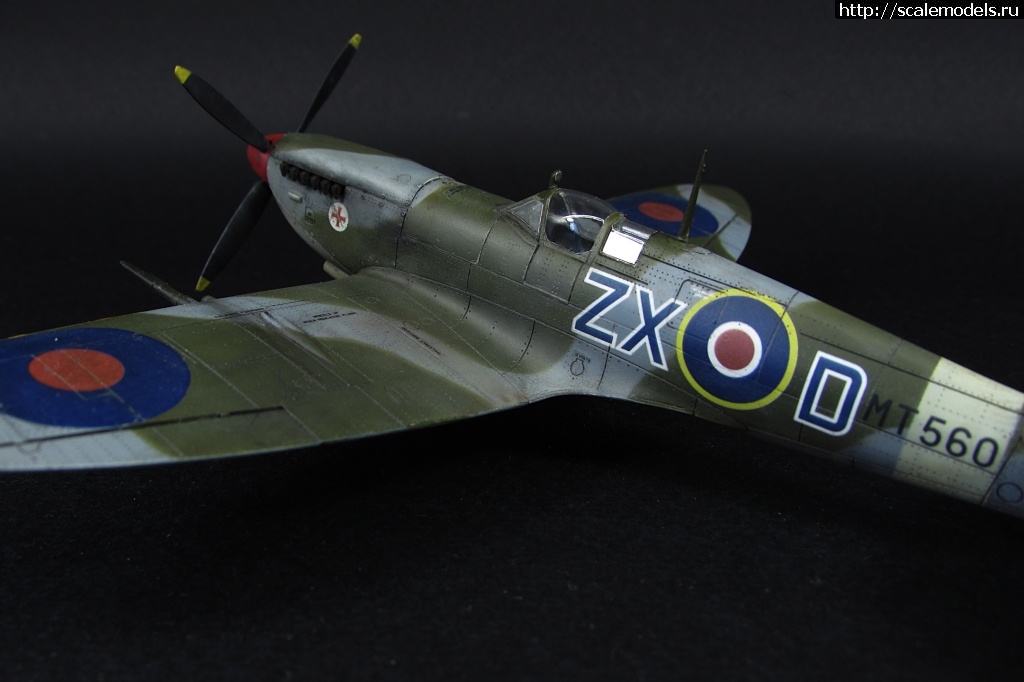 1623774854_24.JPG : #1690744/ Spitfire Mk. VIII 1/72 Eduard     