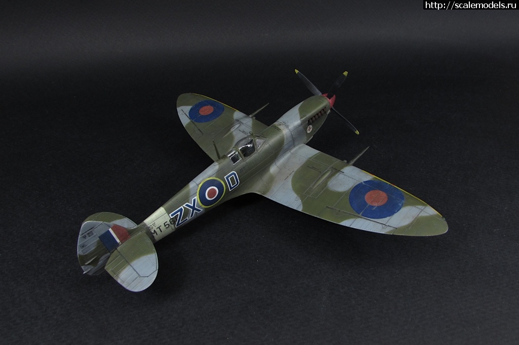 1623774860_34.JPG : #1690744/ Spitfire Mk. VIII 1/72 Eduard     