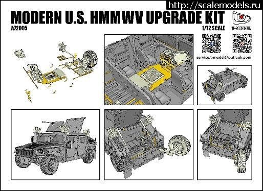 1624366715_tmoa72005_0.jpg : #1691777/ HMMWV M1114  T-Model 1/72  