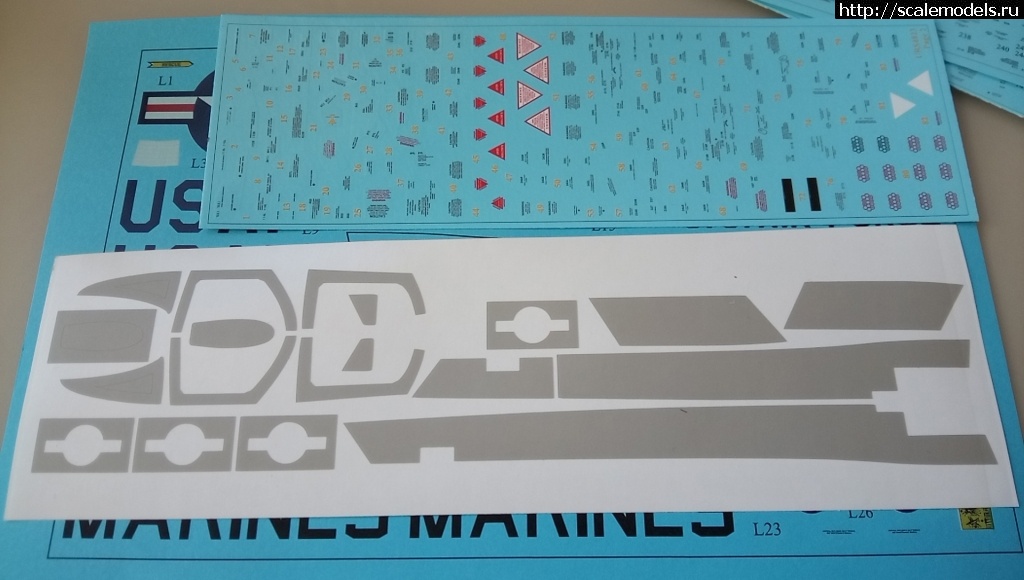 1627825466_MJpE3Sf8GiU.jpg :  UpRise:  1/48 F-4B/N/J/S/C/D, RF-4B/C Phantom-II Stencils  48   