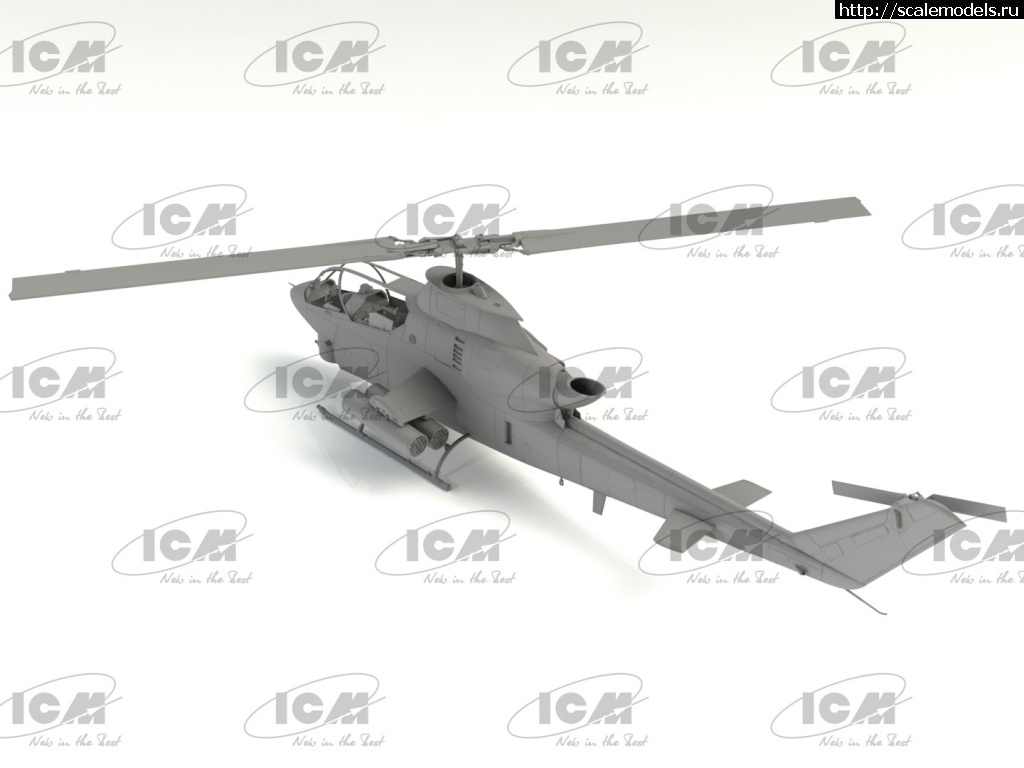 1628243380_32061_AH-1G_Late_ICM_render-5.jpg :  ICM 1/32 AH-1G Cobra ( )  