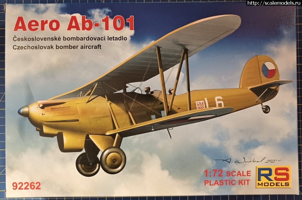 1628335320_Ab-101-10.jpg : #1697554/  RS-Models Aero A-101 1/72(#15274) -   