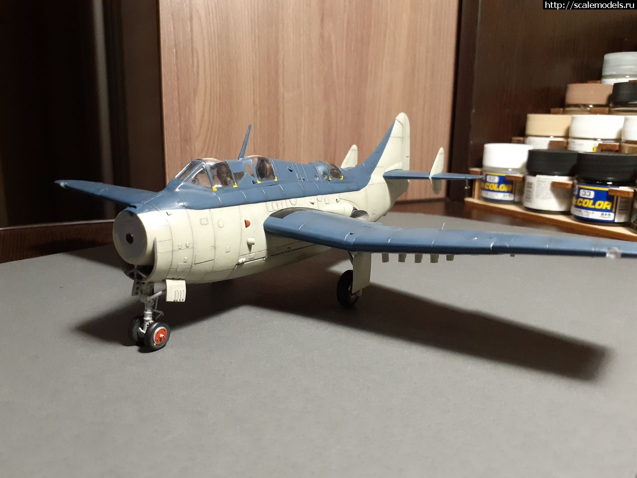 1628964658_20210814_202417.jpg : #1698641/ Fairey Gannet AS Mk.I ( - ARKmodels) (1:72) !  