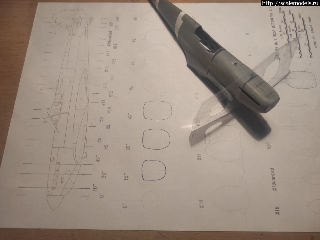 1629709077_IMG_20210820_151444.jpg : #1699915/ Supermarine Spitfire MkVb 1/48 Tamiya !  