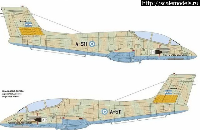 1630221409_511.jpg : FMA IA 58 Pucara 1/48 Kinetic  