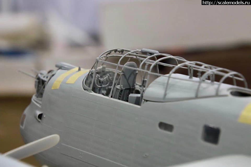 1632724847_242901699_872466410049682_5207668706439903022_n.jpg :  Border Model 1/32nd Avro Lancaster w/full Interior  