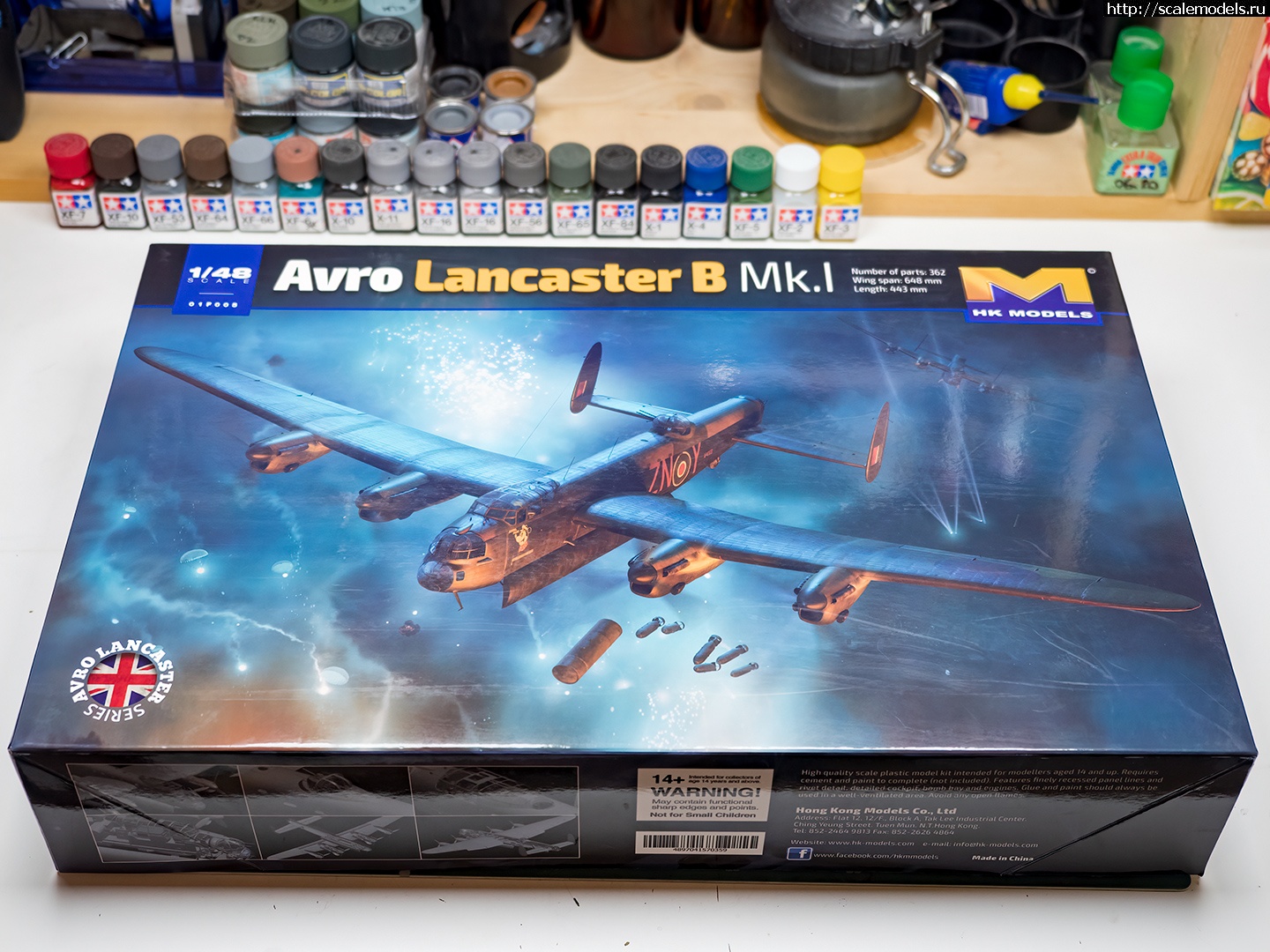 1634496570_PA175131.jpg : Avro Lancaster B Mk.I (HK Models, 1:48)  