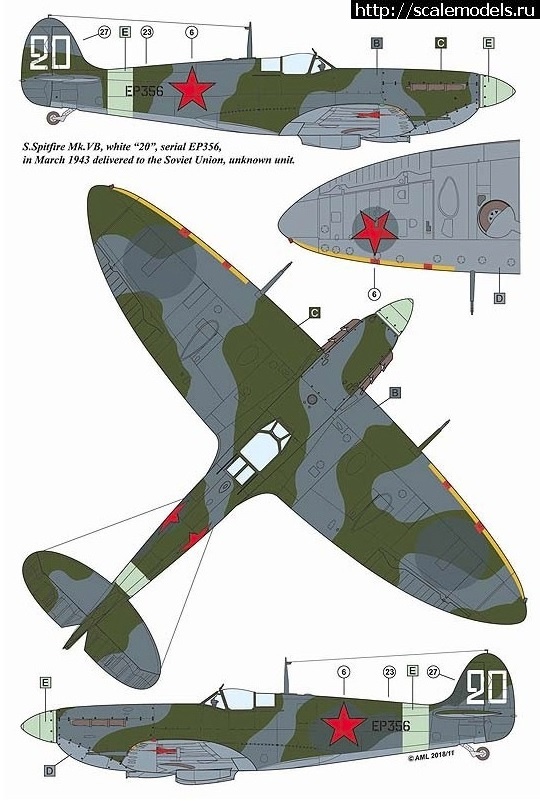 1635230810_IMG-c3d695678c849ef8d217111d94d374a5-V.jpg : Spitfire Mk.Vb  1/72 Tamiya   