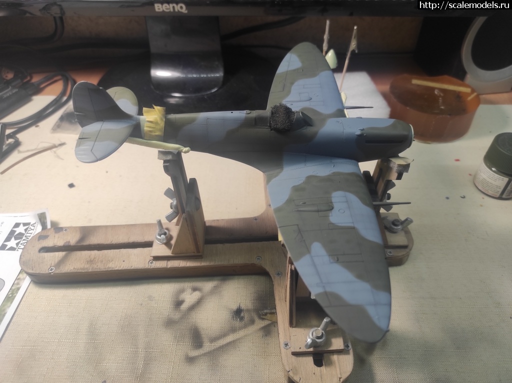 1636701195_IMG_20211111_193901.jpg : #1711118/ Supermarine Spitfire MkVb 1/48 Tamiya !  