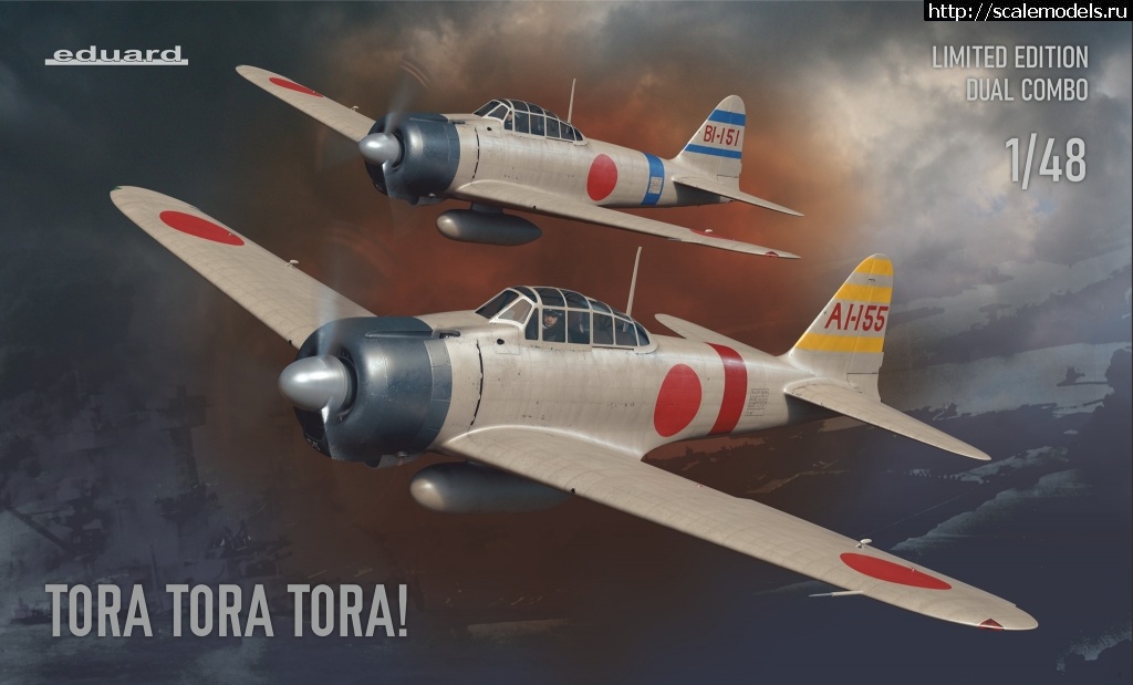 1636704181_1.jpg :  A6M2 Zero Type 21  Eduard  48  - TORA TORA TORA!   