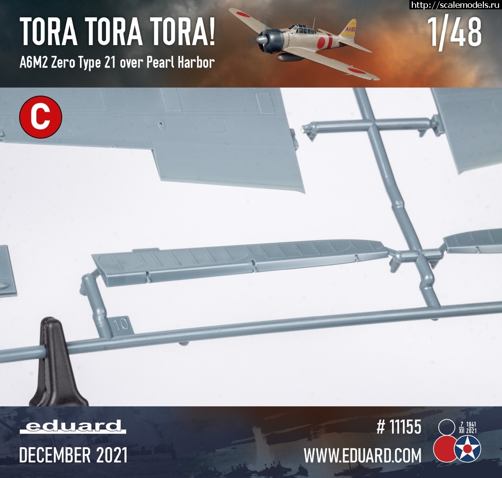 1636704289_19.jpg :  A6M2 Zero Type 21  Eduard  48  - TORA TORA TORA!   