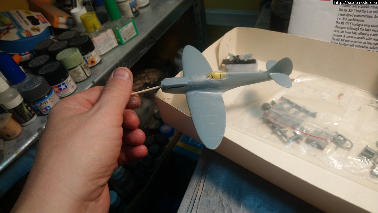 1637501405_DSC_0147.JPG : #1712670/ Spitfire Mk. XIVC 1/72 Sword   