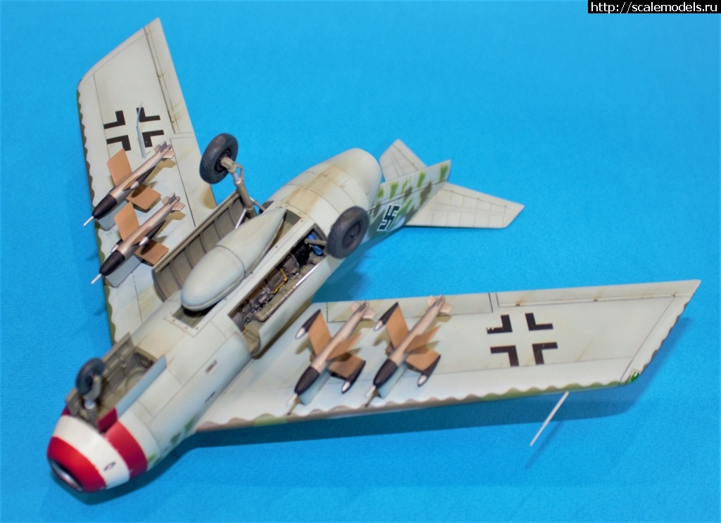 1638198214_7.JPG : #1713842/ Ta-183A "Huckebein" Tamiya 1/48. !!!  