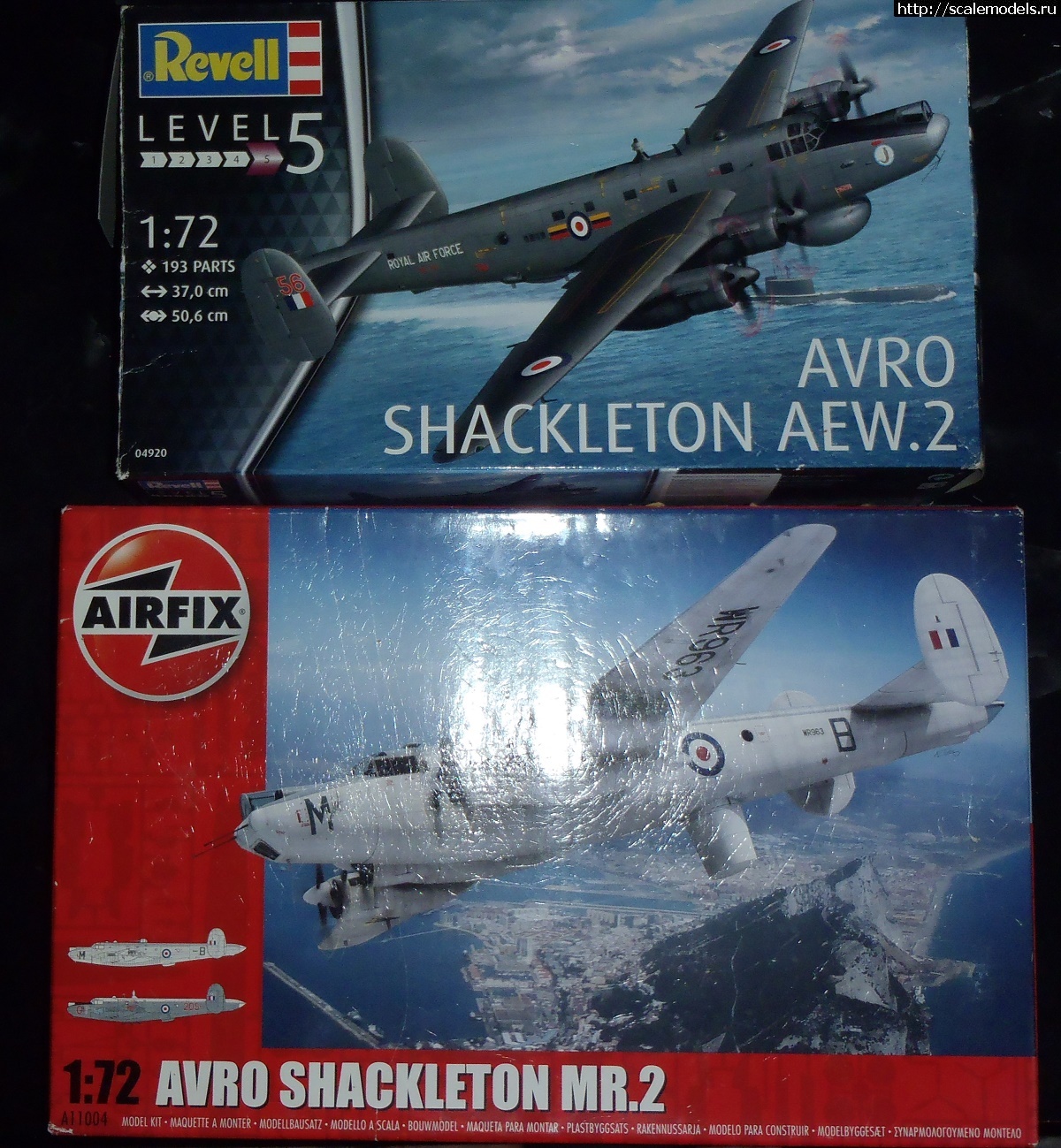 1638200940_PB290601.JPG : SHACKLETON MR.2   AIRFIX 1:72  AEW.2  Revell.  .  