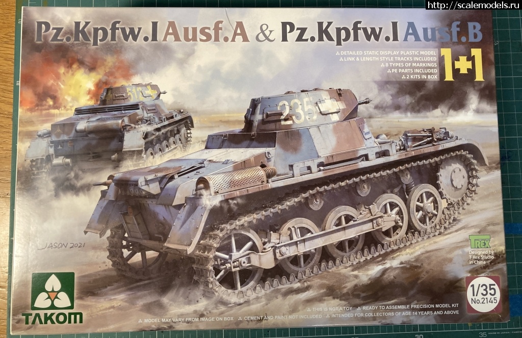 1639255945_IMG_7616.JPG : Pz.Kpfw. I Ausf. A 1/35 Takom 2145 - !  