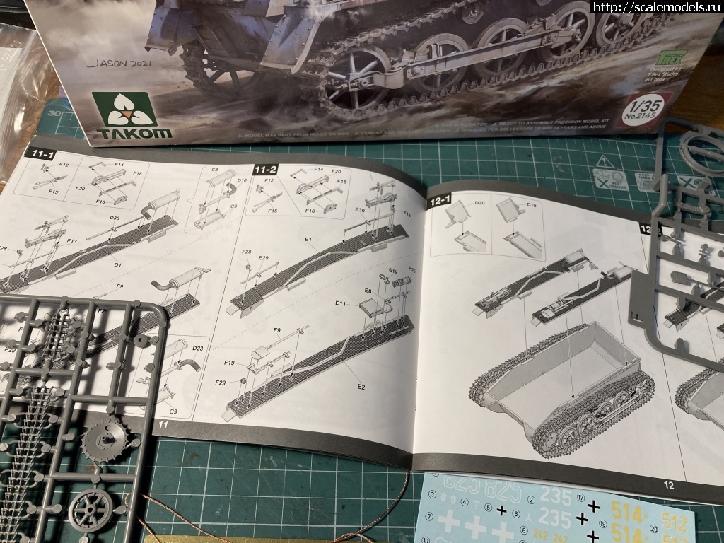 1639316281_IMG_7621.JPG : #1716024/ Pz.Kpfw. I Ausf. A 1/35 Takom 2145 - !  