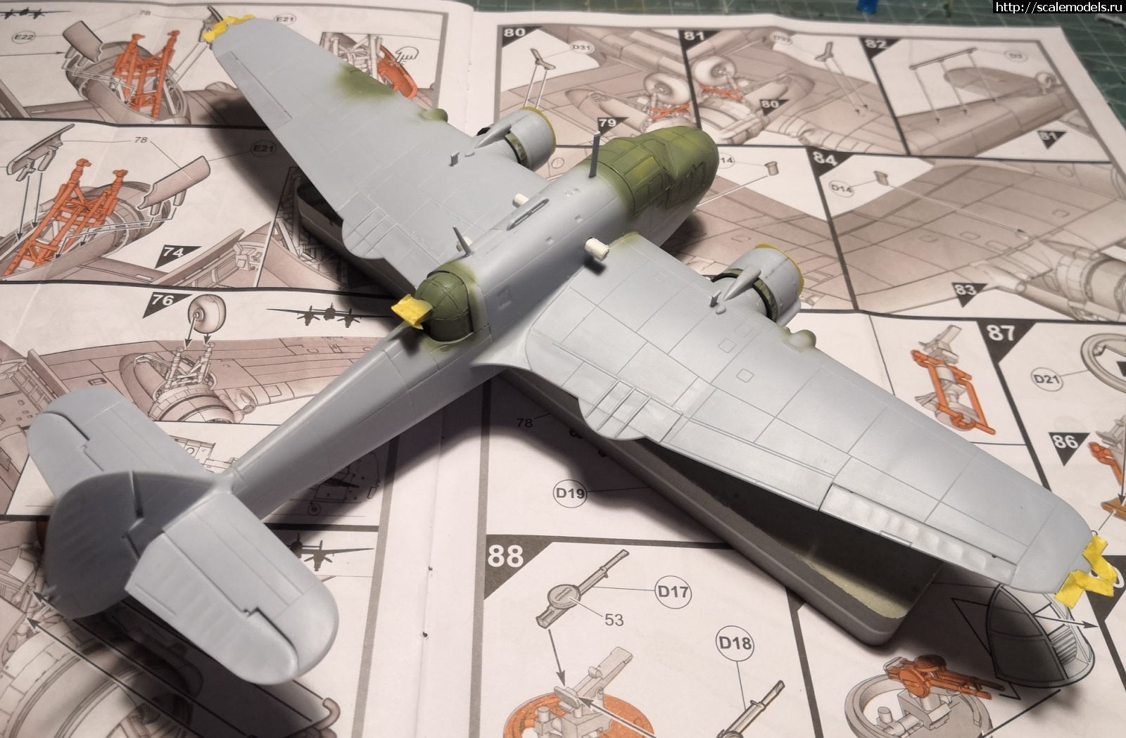 1639327555_IMG_20211212_213802.jpg : #1716079/ Bristol Beaufort MK.I 1/72. Airfix .  