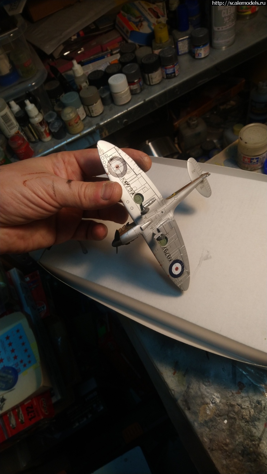1639607062_DSC_0248.JPG : #1716828/ Spitfire Mk.I early 1/72 Airfix   