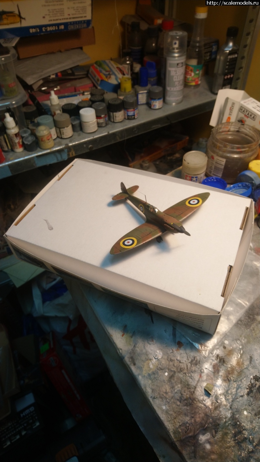 1639607099_DSC_0246.JPG : #1716828/ Spitfire Mk.I early 1/72 Airfix   