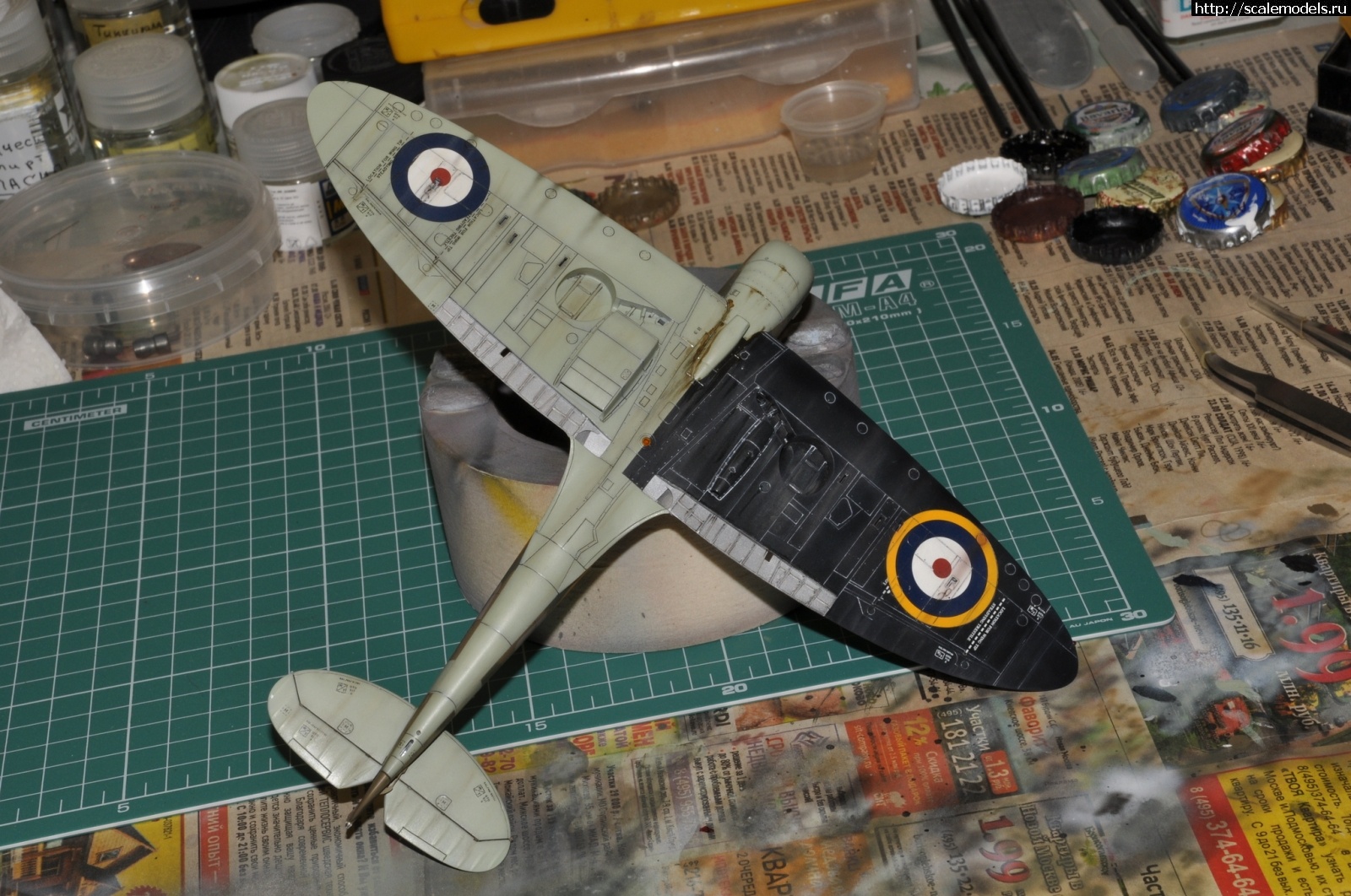 1640517970_DSC_5792.JPG : #1718555/ Supermarine Spitfire Mk.I, Tamiya, 1/48   