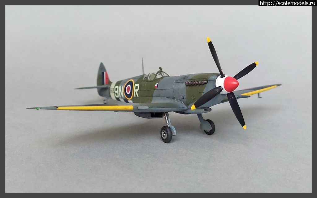 1640536462_Sp19.jpg : #1718622/ Spitfire Mk.XVI Highback. 1/72 Eduard. !  