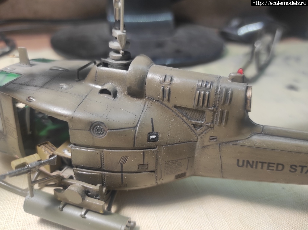 1640875595_IMG_20211230_173918.jpg : #1719334/ Revell Bell UH-1 "Huey Hog" 1/48 !  