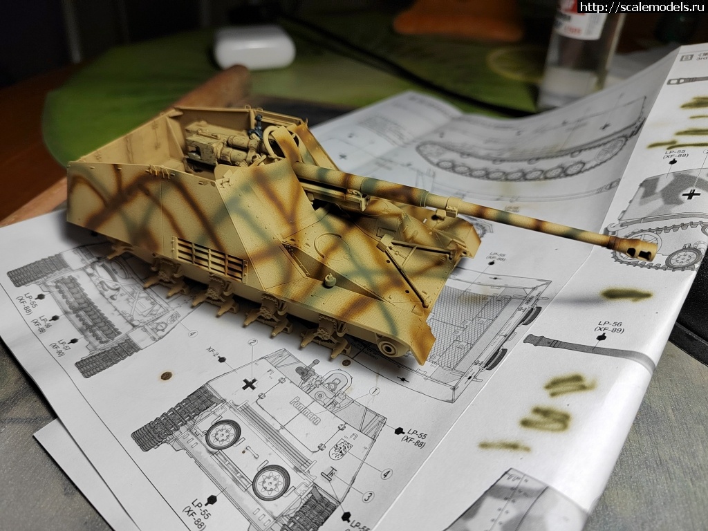 1640898255_IMG_20211230_225342.jpg : #1719410/ Tamiya Nashorn 1/48. .  