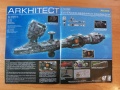  Qisheng Dream Gear 1/3000 Arkhitect Advanced Research Colonizer Iwata Airbrush Shaped Model Kit