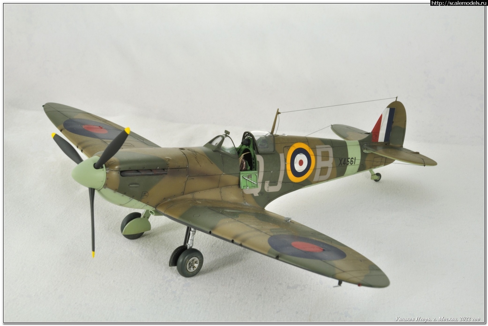 1641221817_DSC_5825_00001.jpg : #1720005/ Supermarine Spitfire Mk.I, Tamiya, 1/48   