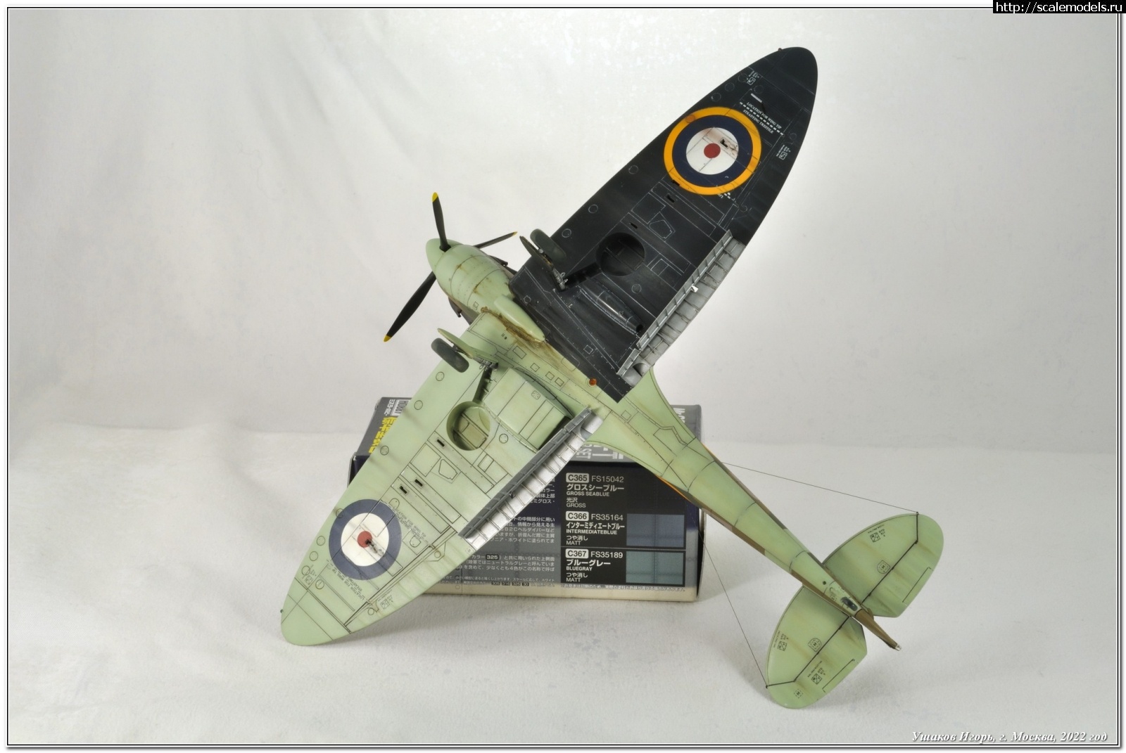 1641221837_DSC_5832_00001.jpg : #1720005/ Supermarine Spitfire Mk.I, Tamiya, 1/48   