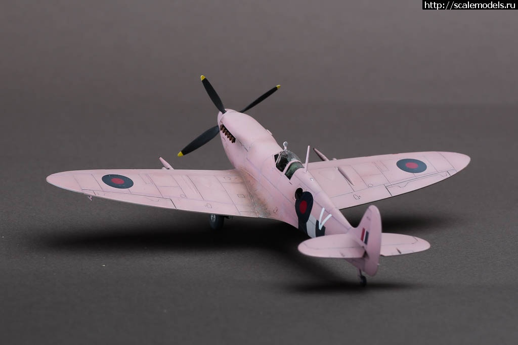 1641568493_235B9688.JPG : #1720684/ Spitfire FR Mk.IXC 1/72 Hasegawa   