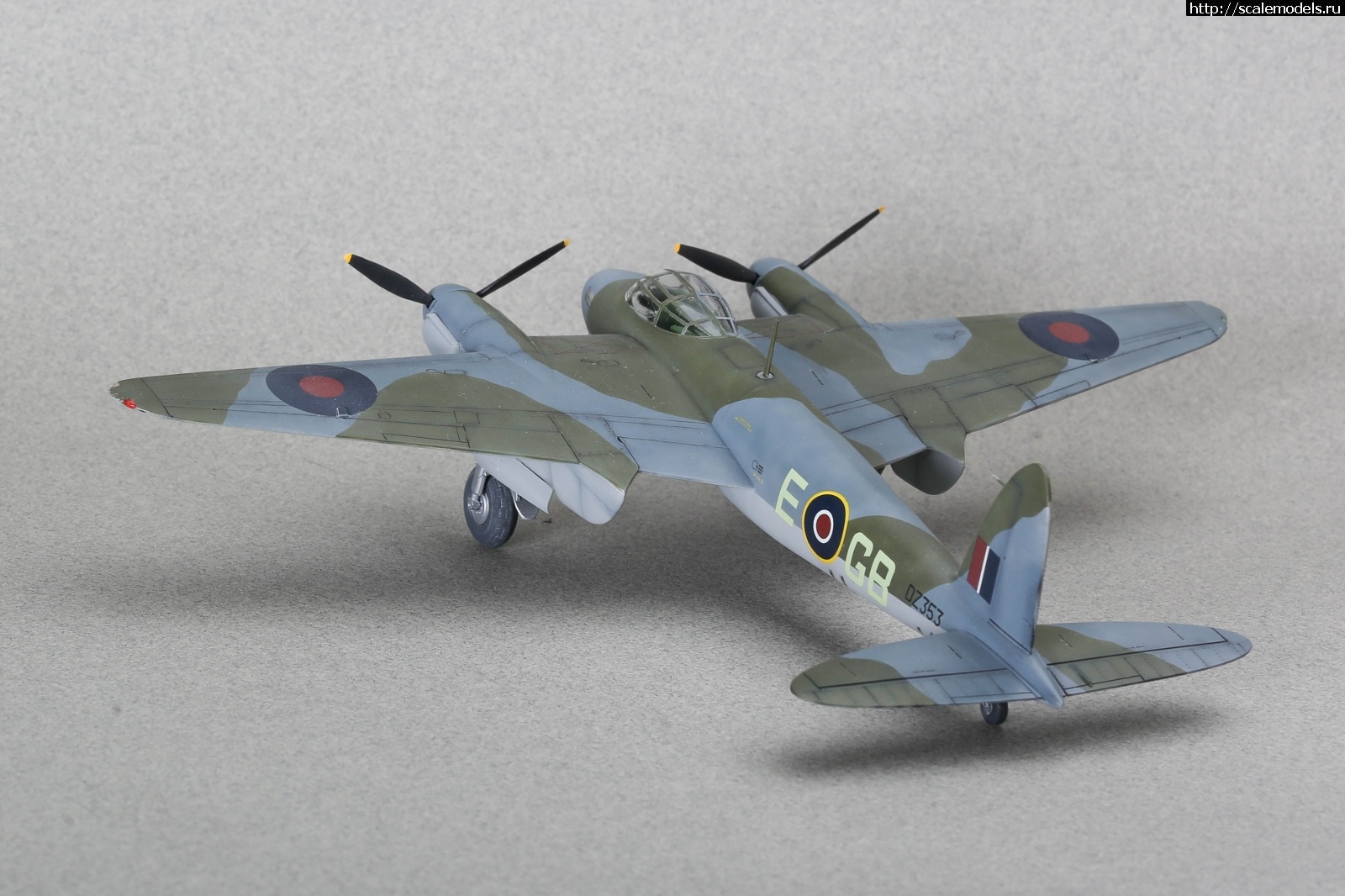 1641569090_235B9830.JPG : #1720689/ Mosquito B Mk.IV Hasegawa 1/72   