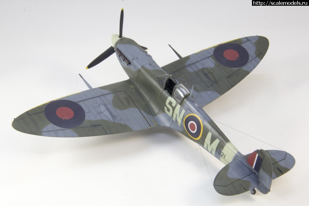 1641745592_IMG_3929.jpg : #1721106/ Supermarine Spitfire MkVb 1/48 Tamiya !  