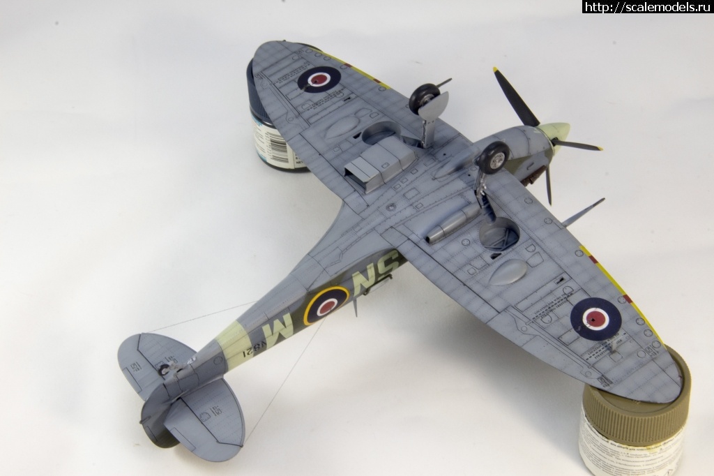 1641745656_IMG_3934.jpg : #1721106/ Supermarine Spitfire MkVb 1/48 Tamiya !  