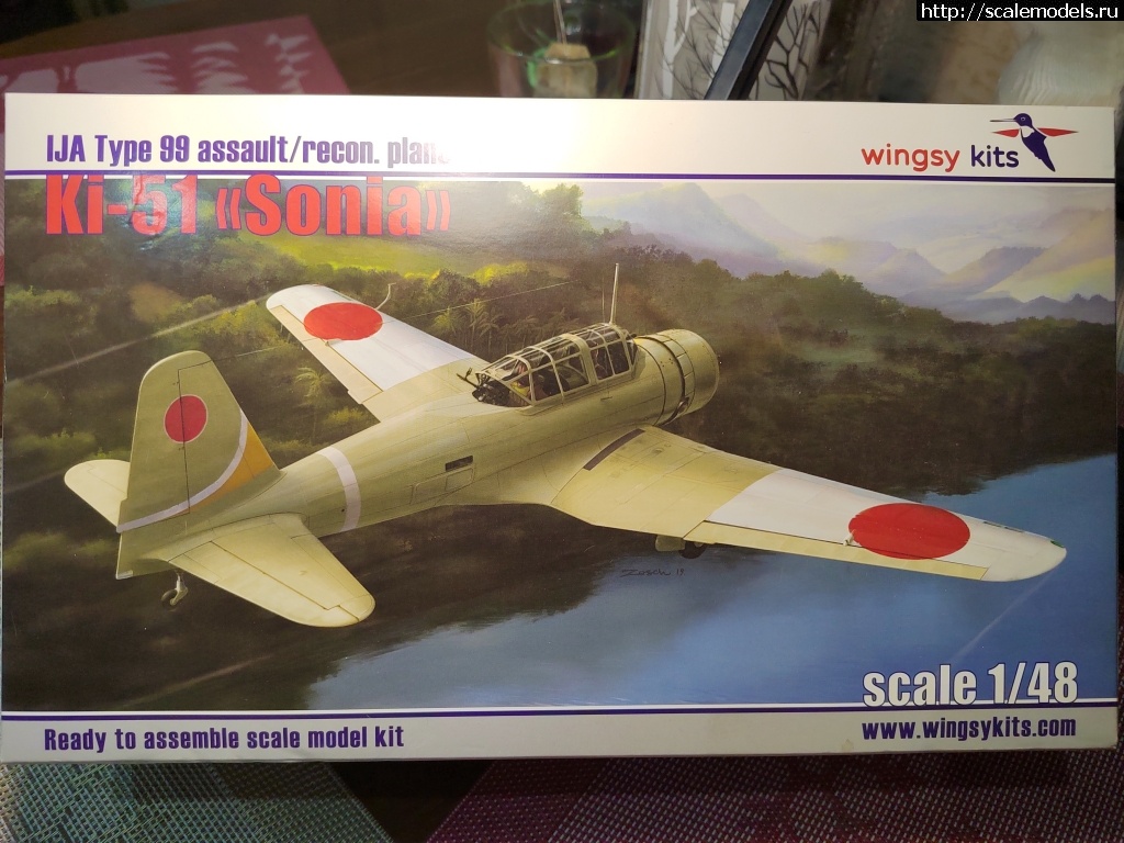 1642104438_16421043686114595374746619145331.jpg : #1722038/ Wingsy Kits 1/48 Ki-51 Sonia  